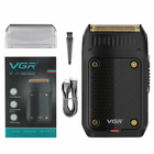 Електробритва портативна VGR V-353 з USB, Чорна / Професійна чоловіча машинка для гоління