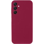 Чохол TPU GETMAN Liquid Silk Full Camera Samsung Galaxy A37 5G Бордовий / Marsala