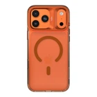 Чехол Kajsa Trans-Shield with MagSafe для iPhone 17 Pro Orange B-Ring