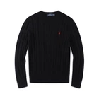 Світер Polo Ralph Lauren без застібки розмір XL чорний колір