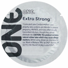 Презервативы ONE Extra Strong 1 шт особенно прочные, толще других