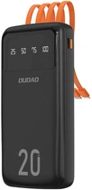 УМБ Dudao K6Pro+ 20000 mAh 10W Black (6977196682393)