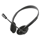 Наушники Trust Primo Chat 3.5mm BLACK