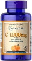 Вітамін С з біофлавоноїдами Puritan's Pride Vitamin C 1000 мг 100 таблеток ARE-576441