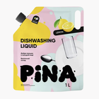 Средство для мытья посуды ТМ "PINA" Lemon 1000 мл дой-пак