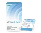 Контактні лінзи Clear All-day для чутливих очей 1 місяць діоптрія -2.25