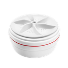Ультразвуковая портативная стиральная машина с мини-USB Turbine Wash Белая