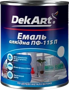 Емаль алкідна DekArt ПФ-115 2,8 кг синя