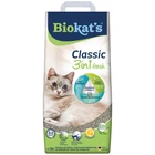 Наполнитель Biokats для кошачьего туалета Classic Fresh 3in1 бентонитовый 0.1 – 5мм 10 л