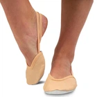 Получешки кожаные полупальцы для гимнастики SP-Sport 5374 размер 28-29 Beige