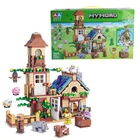 Конструктор Minecraft MY WORLD Домик в лесу / Дом на дереве — 495 деталей, 2 варианта сборки