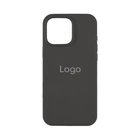 Чохол Silicone Case Full Size (AA) для iPhone 16 Pro 15.Dark Grey