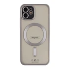 Чохол TPU Metallic Chrome Full Camera with Magsafe для iPhone 12 Titan