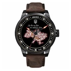 Чоловічий наручний годинник Awarder 058 Де би не був Black-Brown