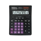 Калькулятор BRILLIANT бухг. CDB-1201-VOL чорний, 12розр. (155*205мм) (фіолетові клавіші) /CDB1201-VOL/