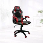 Игровое кресло SERIES EX Red черно-красное с регулировкой высоты и вращением на 360 градусов, 117×65×49 см