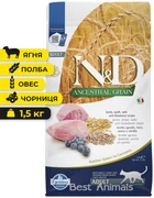 Сухий корм Farmina N&D Prime Low Grain Lamb&Blueberry Adult