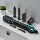 Фен-стайлер для волос 5в1 VGR V-486Black Professional 1400 Вт с 5 насадками