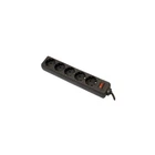 Фільтр живлення Defender ES 1.8m 5 троянд. black