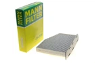 Фільтр салону VW Caddy 1.9TDI 03- (вугільний) MANN-FILTER CUK 2939