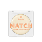 Хайлайтер для лица кремовый Bogenia Match Cream Highlighter (BG672), 001 Айвори