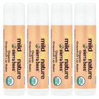 Бальзамы для губ Mild By Nature, Sierra Bees "Organic Lip Balms" со вкусом грейпфрута (4 шт)