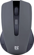 Мишка Defender Accura MM-935, бездротова, 4кн., до 1600dpi, сіра