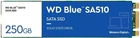 SSD накопитель 250Gb WD Blue SA510 (WDS250G3B0B)