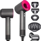 Фен Leafless Hair Dryer 5 в 1 — безлопастной, универсальный для сушки волос (786520)