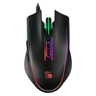 Ігрова дротова миша Bloody Q81 Neon XGlide Curve USB з підсвічуванням Black (Q81 Bloody Curve)
