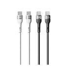 Кабель USB Ridea RC-XS51 X-Silicone Type-C to Type-C 60W 1.2m Белый