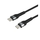 Кабель USB Ridea RC-XS51 X-Silicone Type-C to Type-C 60W 1.2m Черный