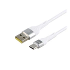 Кабель USB Ridea RC-XS51 X-Silicone Type-C 3A 1.2m Білий