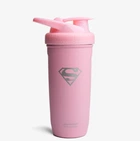 Шейкер спортивний SmartShake Reforce 900ml Supergirl Pink