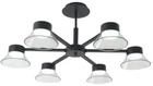 Люстра стельова LUMINARIA ADEL 6xGX53 BLACK 220V IP20