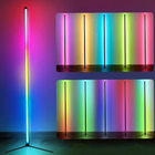 Напольный RGB светильник 120см с пультом управления USB Bluetooth угловая лампа LED