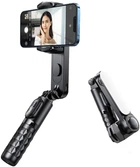 Стабилизатор для смартфона/Стедикам RTAKO Q09 Mini Electric Gimbal Stabilizer with AR Detach Black (6975068272314)