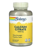 Цитрат кальцію, Solaray, Calcium Citrate 1000 мг, 120 капсул (SOR-04585)