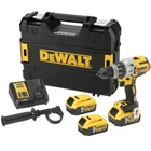 Дриль-шурупокрут DeWALT, безщітковий, ударний, 18 В XR Li-lon 5 Аг, 95 Нм, 0-500/1500/2250 об/хв, 0-8600/25500/38250 уд/хв.,