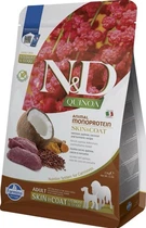Сухий корм для собак Farmina Dog N&D QUINOA DOG SKIN & COAT VENISON & COCONUT ADULT MEDIUM & MAXI з олениною і кокосом