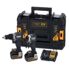 Набір із двох інструментів акумуляторних безщіткових DeWALT, McLaren F1 TEAM LIMITED EDITION, 18В XR Li-lon 4 Аг, вага 6.5 кг, 2