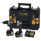 Набір із двох інструментів акумуляторних безщіткових DeWALT, McLaren F1 TEAM LIMITED EDITION, 18В XR Li-lon 5 Аг, вага 6.5 кг, 2