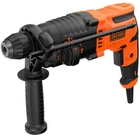 Перфоратор мережевий BLACK+DECKER, SDS-Plus, 650 Вт, 1.6 Дж, 0-5500 уд/хв, 0-1600 об/хв, два бури SDS-Plus (6 і 7 мм), 13 мм