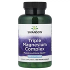 Комплекс із потрійним магнієм Swanson (Triple Magnesium Complex) 400 мг 100 капсул (SWV-01808)