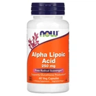 Добавка натуральна Now Foods Alpha Lipoic Acid 250 мг Капсули