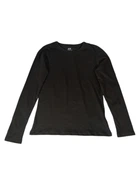 Жіночий лонгслів H&M 134/140 Темно-сірий 0575156_т.сер