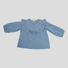 Блуза H&M 68 Голубой 0872826