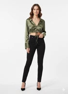 Блуза H&M M Хакі 1081677
