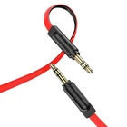 Кабель Aux Hoco UPA16 audio cable Червоний