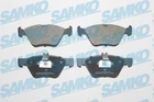 Колодки гальмівні дискові передні SAMKO (5SP406)